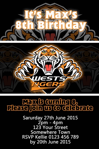 West Tigers NRL invitation