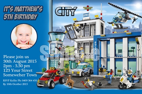 lego movie invitation