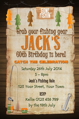 Fishing Invitations