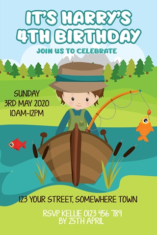 Fishing Invitations