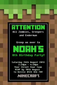 minecraft party invite